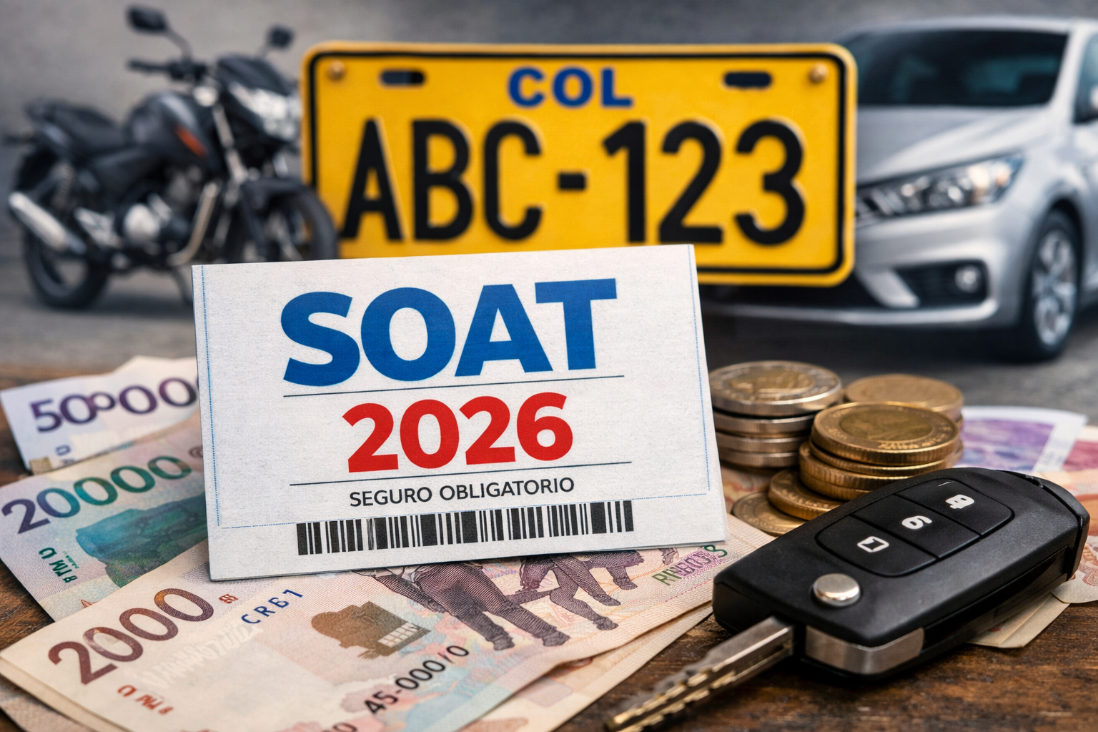 Documentos SOAT 2026 Colombia - ParMotor
